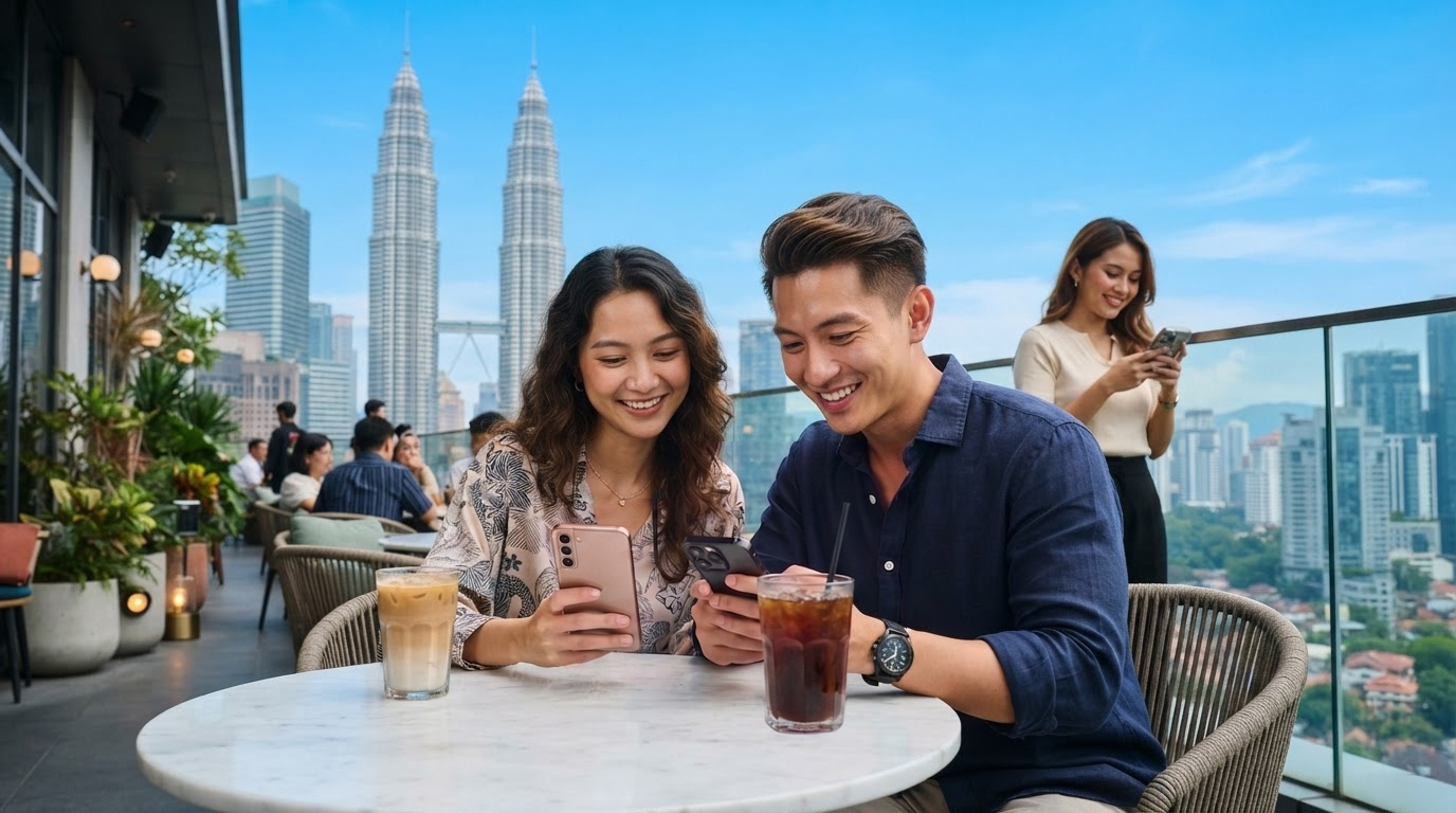 マレーシアでのShopee利用イメージ
